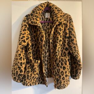 Billabong Leopard Fleece Jacket